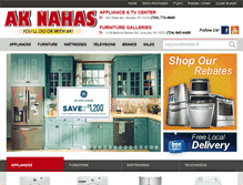 Tablet Screenshot of aknahas.com